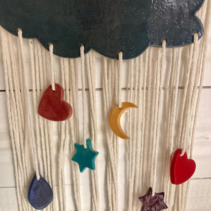 Macramé mural